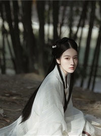 Pure fairy bamboo forest ancient costume only beautiful photo(6)